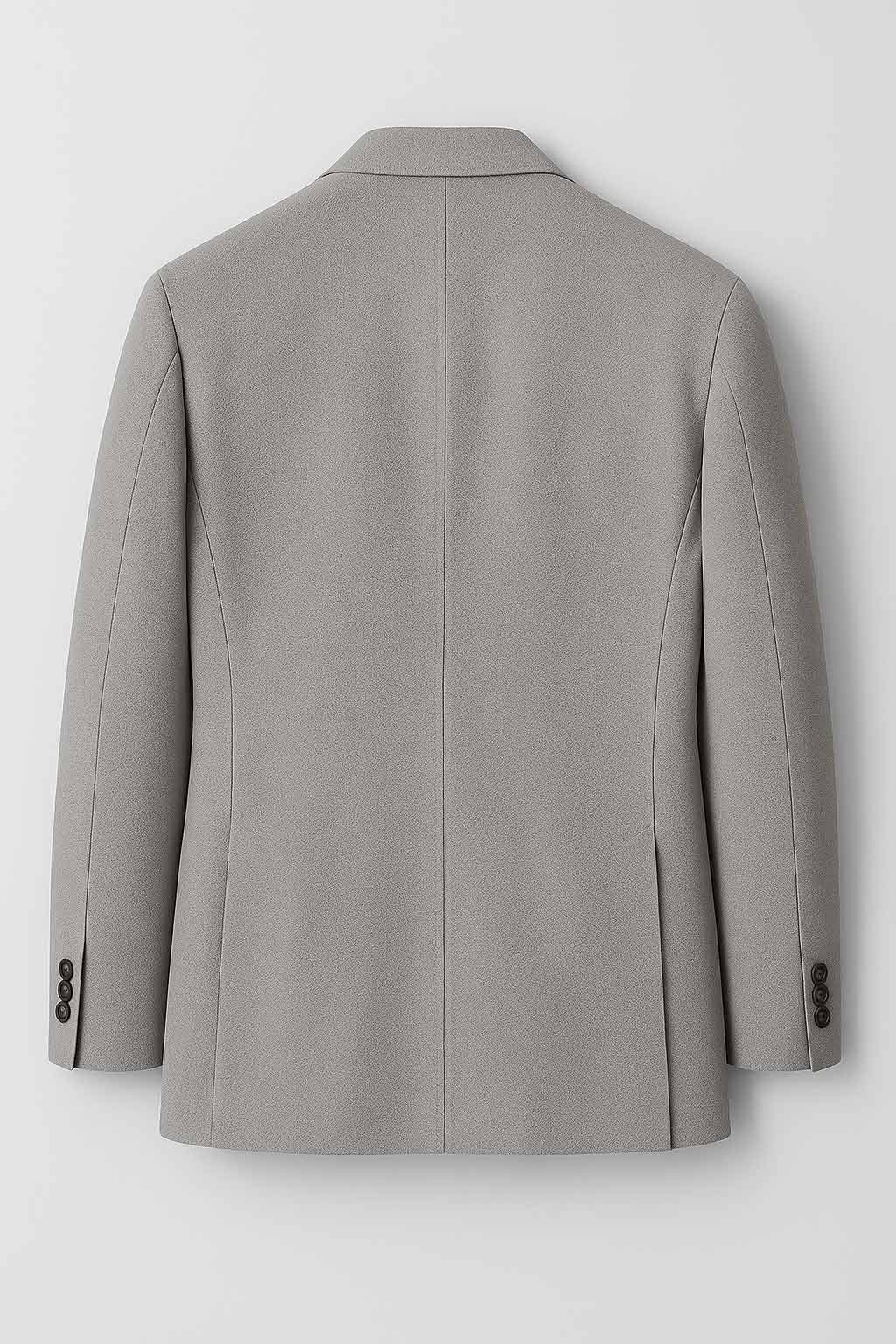 Blazer Viscosa Grigio