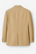 Superfine Wool Jacket - Beige