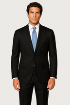 Superfine Wool Jacket - Black