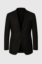 Superfine Wool Jacket - Black