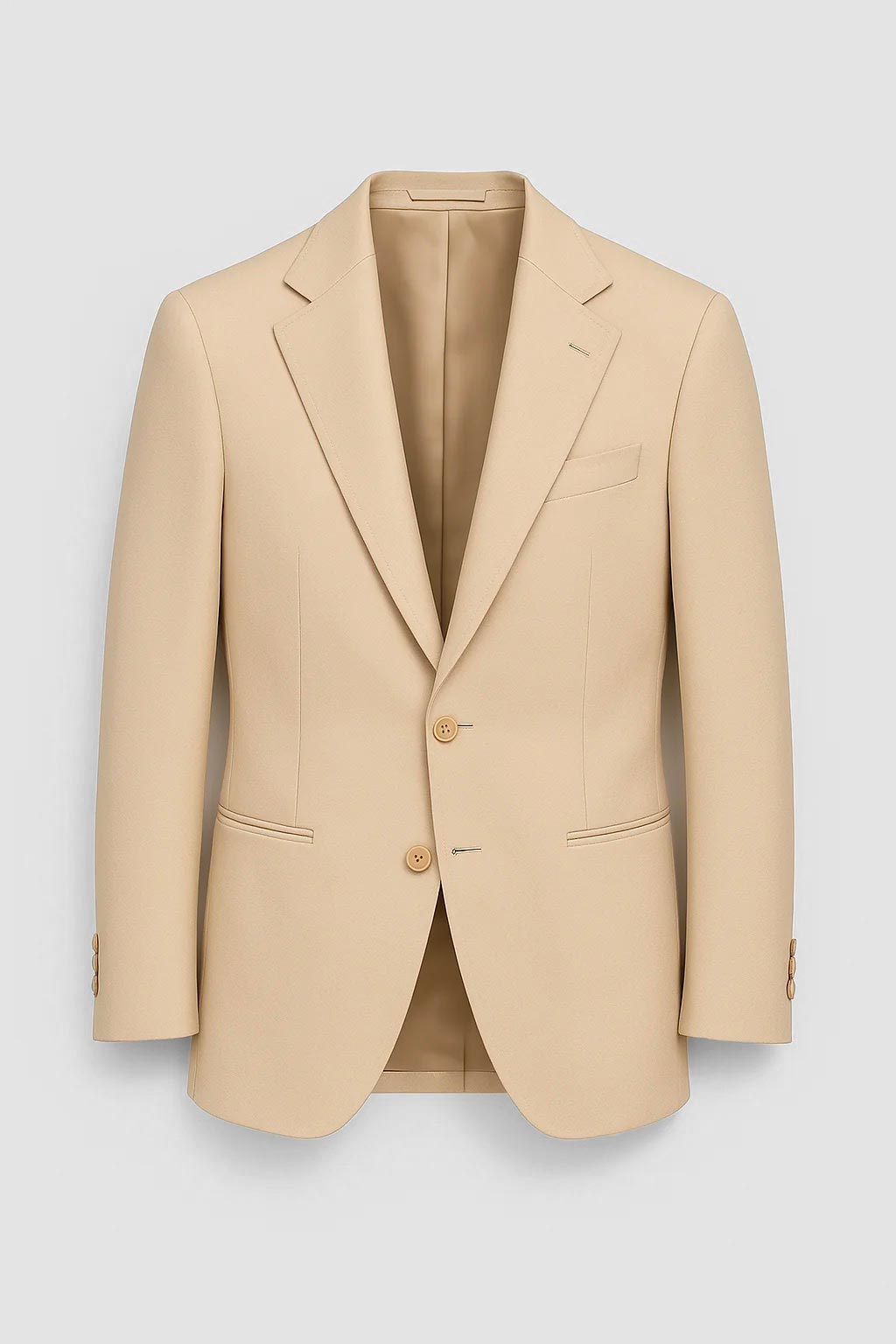 Blazer Cotone Beige